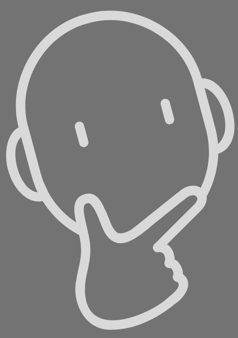 Contemplative Thinking Man - Find Self-awareness and mindful living. Jason Barwegen's contemplative thinking man icon represents introspection, clarity, reflection, self-awareness, and mindful living.